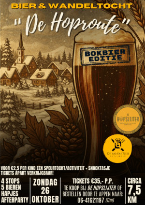 De Hoproute - Bokbier editie